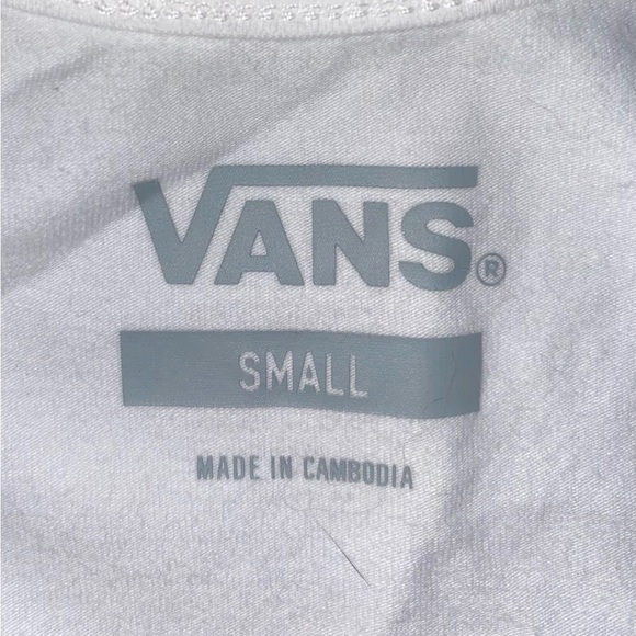 Vans Pick Peace Flower Tank - size small - Picture 2 of 3
